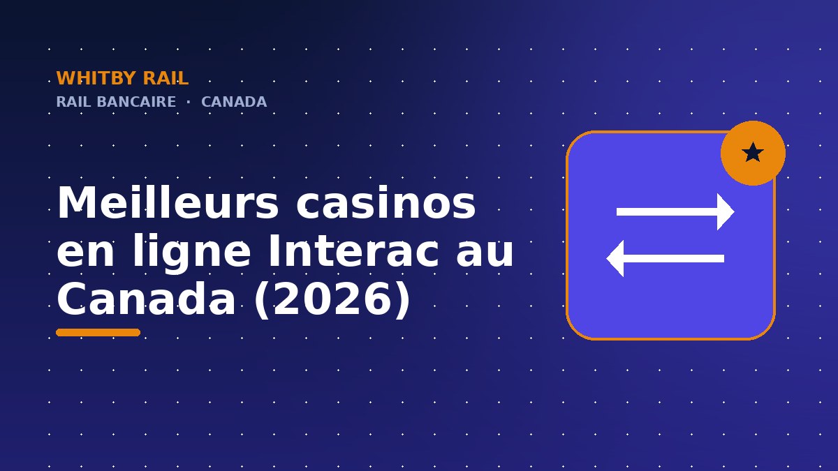 Meilleurs casinos en ligne Interac au Canada (2026) - Canadian casino payment guide